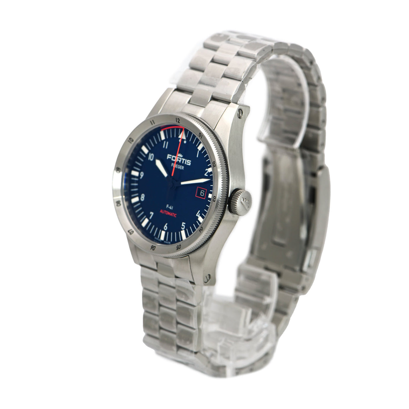 Pre-Owned FORTIS Flieger F-41 Automatic – F4220012-Pre-1