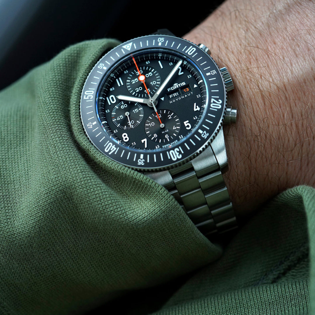 邦楽 nawoTF Fortis Watch Novonaut N-42 Legacy Edition Automatic – F2040008