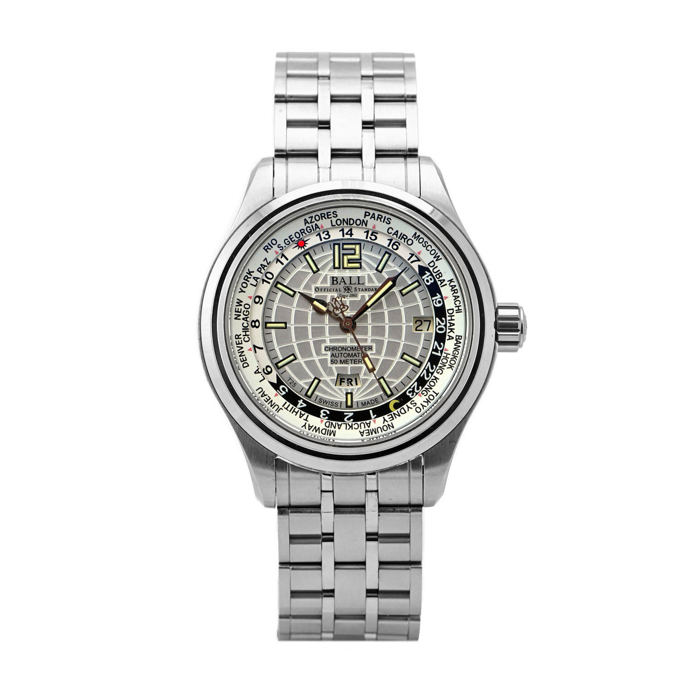 Pre-Owned Ball Trainmaster Automatic – GM1020D-S1CAJ-SL-PRE