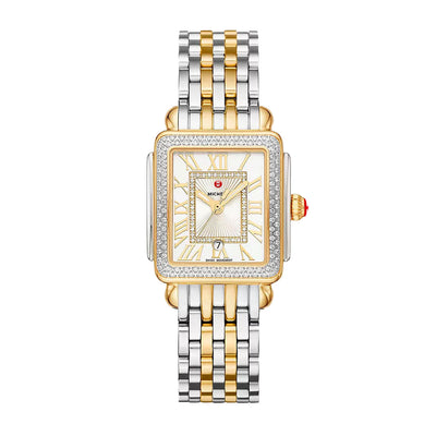 Michele Deco Madison Mid Two-Tone Quartz – MWW06G000002