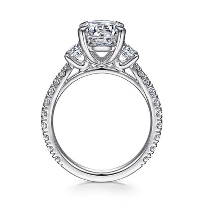 Diamond Semi-Mount Engagement Ring