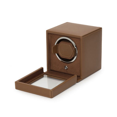 Wolf 1834 Cub Single Watch Winder with cover – 461127