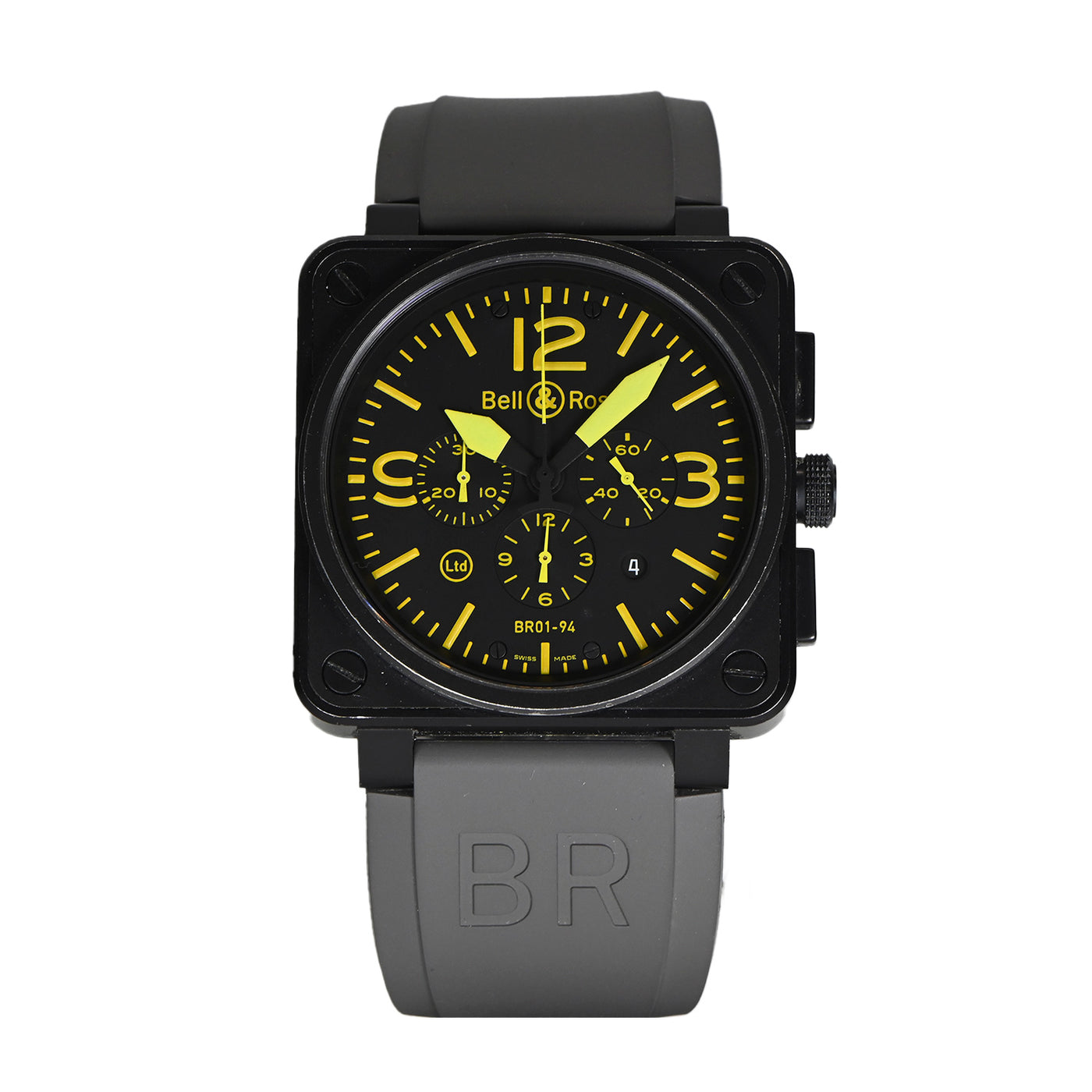 Pre-Owned Bell & Ross Aviation BR01-94 Limited Edition Automatic – BR01-94-S