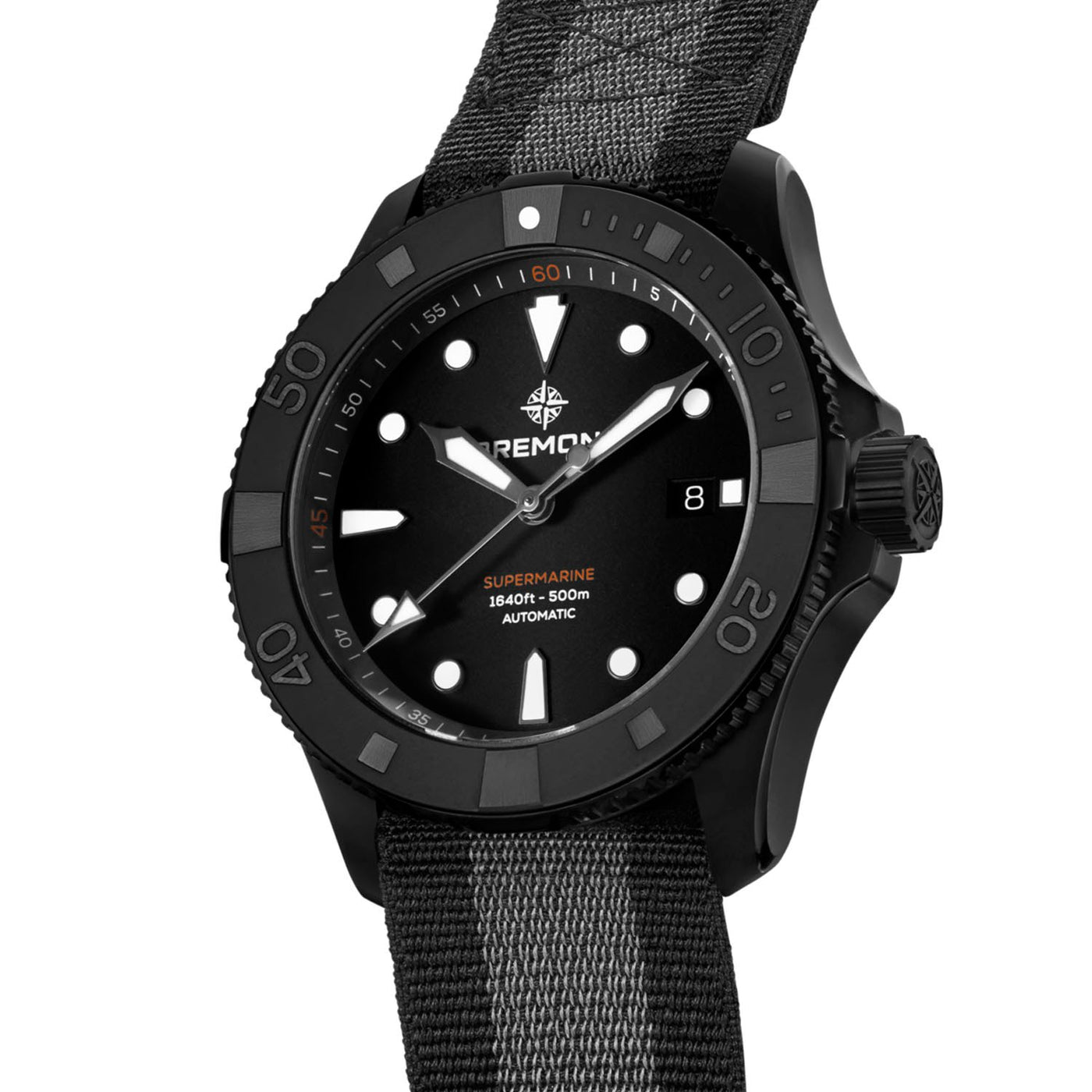 Bremont Supermarine Full Ceramic Tactical Black Automatic – SM43-DT-BKCER-BK-N-S