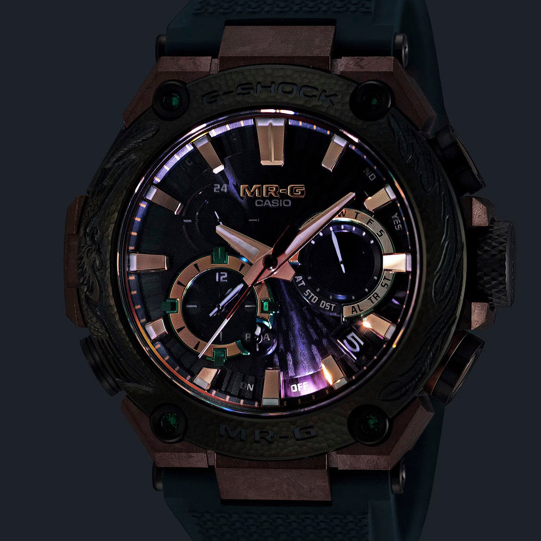 ② CASIO MRG-200T MR-G G-SHOCK クォーツ チタン G-Shock MR-G B2000 Series Limited Edition Tough Solar