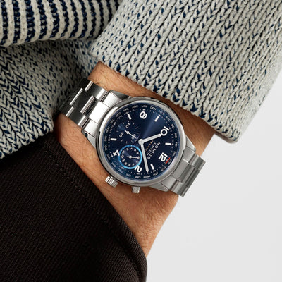 Nomos Glashütte Club Sport Neomatik Worldtimer Blue Automatic – 790