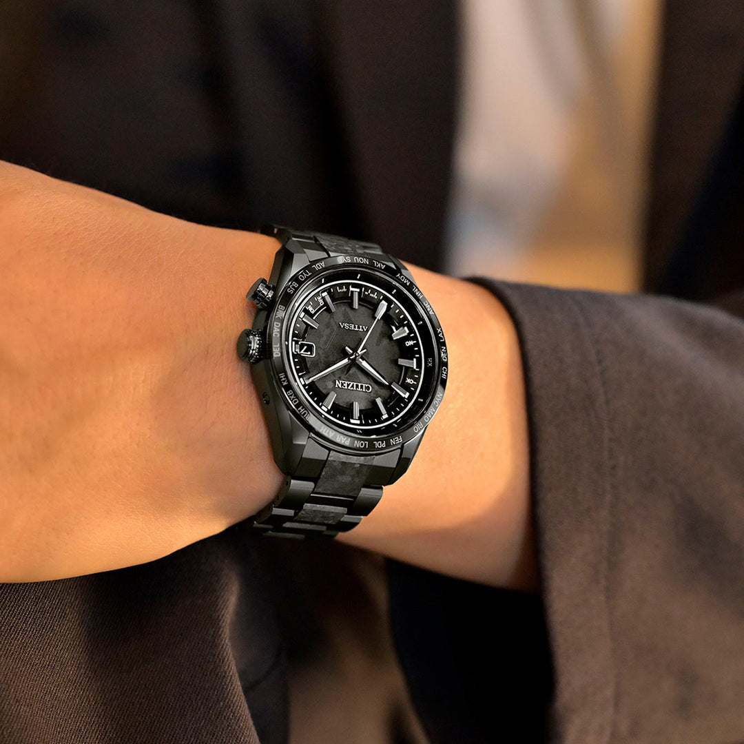 CITIZEN ATTESA ジャンク品　リューズ損傷 Citizen Attesa Hakuto-R Eco-Drive – CB0285-63E – Little Treasury