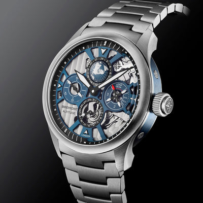 Bremont Altitude Skeletonised Perpetual Clendar GMT Limited Edition Stem Winding – ALT42-PER-TI-BLSKL-B