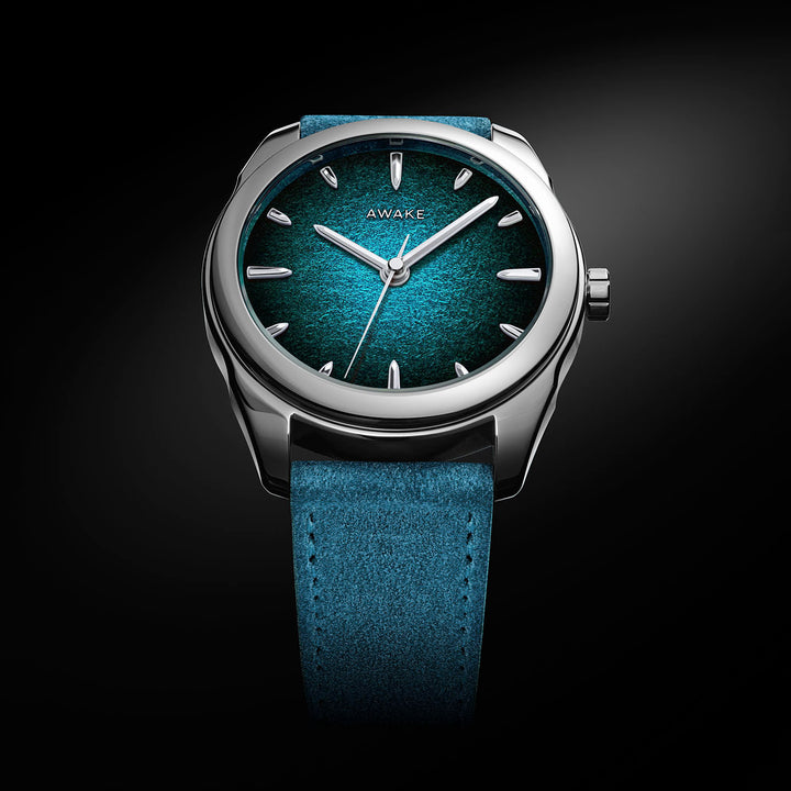 Awake Son Mai Silver Leaf Atlantis Blue Limited Edition Automatic