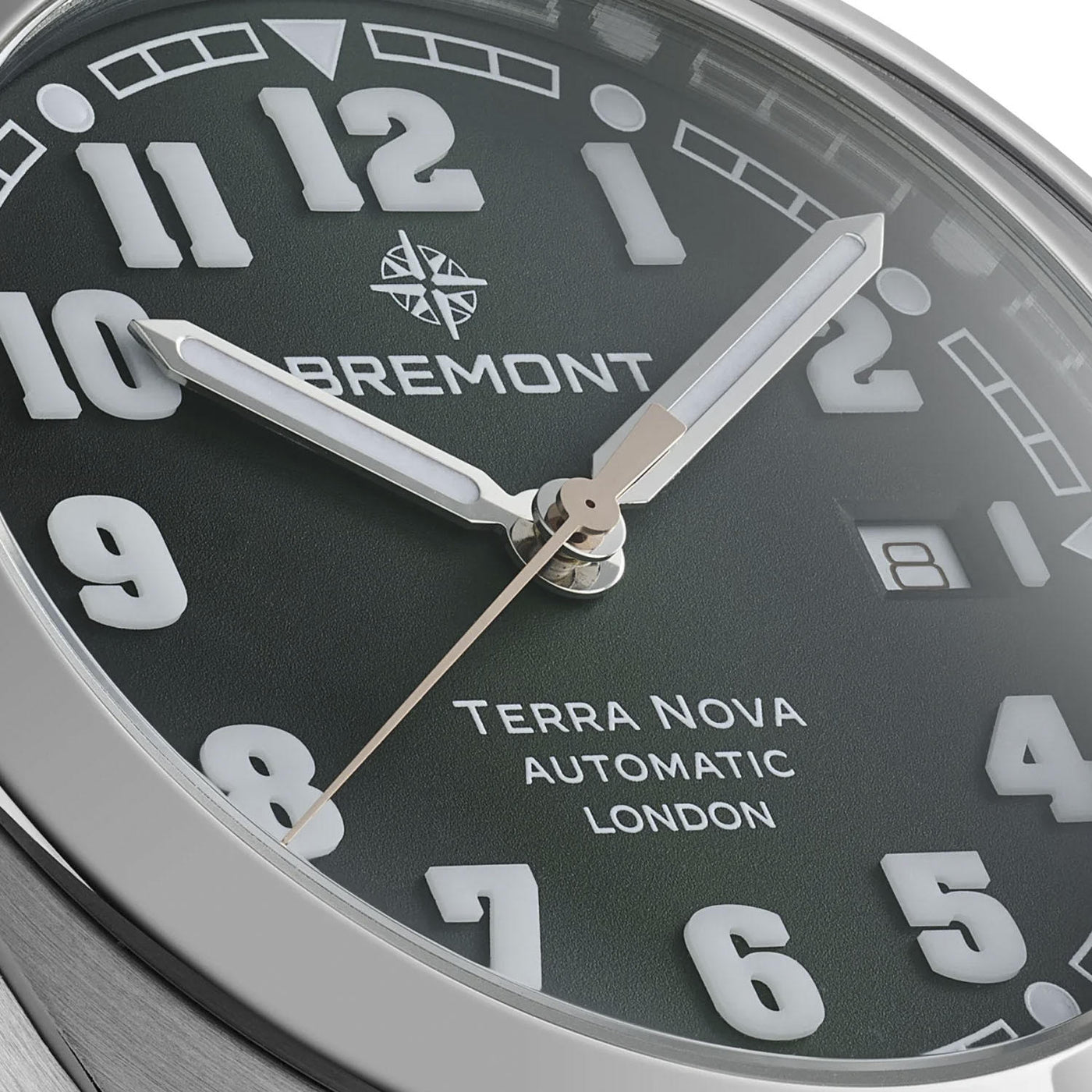 Bremont Terra Nova 40.5 Date Automatic – TN40-DT-SS-GN-N-S