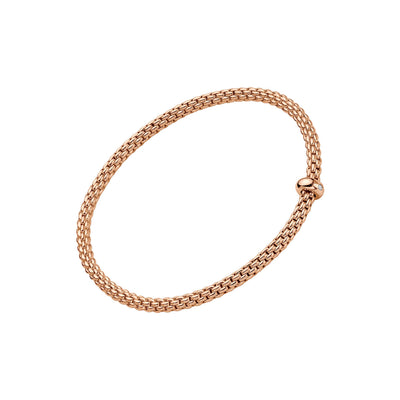 Fope 18k Rose Gold Prima Flex'It Stretch Bracelet – 01M08BX_BB_R_XRX_00M