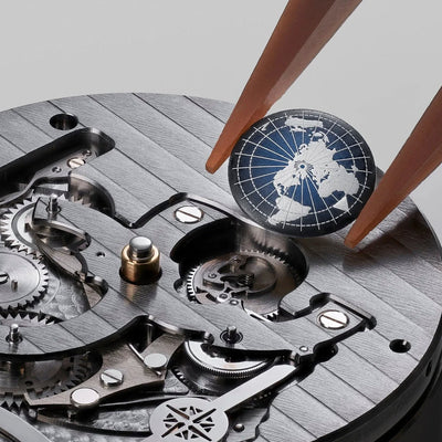 Bremont Altitude Skeletonised Perpetual Clendar GMT Limited Edition Stem Winding – ALT42-PER-TI-BLSKL-B