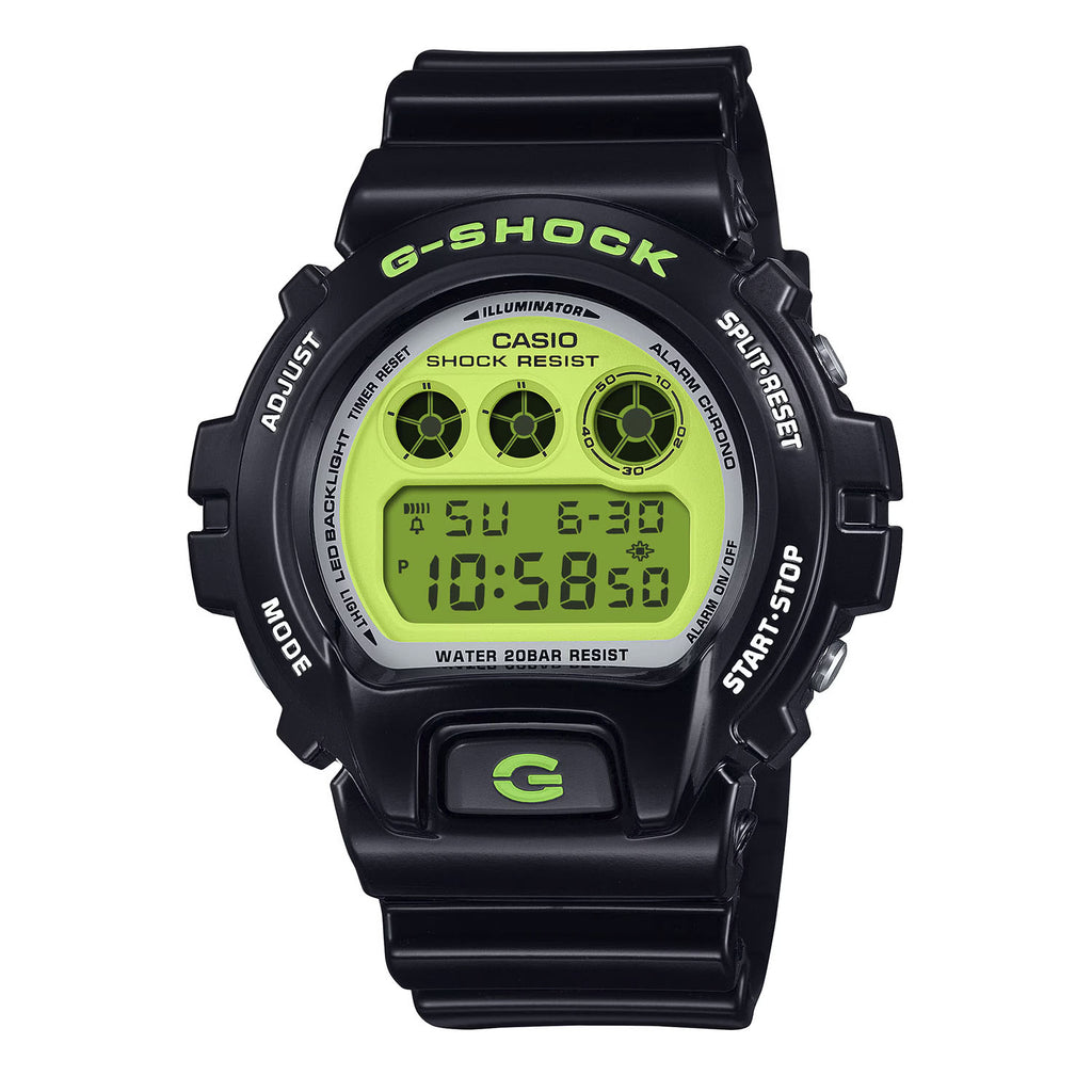 CASIO G-SHOCK DW-6900CS 本体 ブラック×ライムグリーン G-Shock Digital Quartz – DW6900RCS-1 – Little Treasury Jewelers
