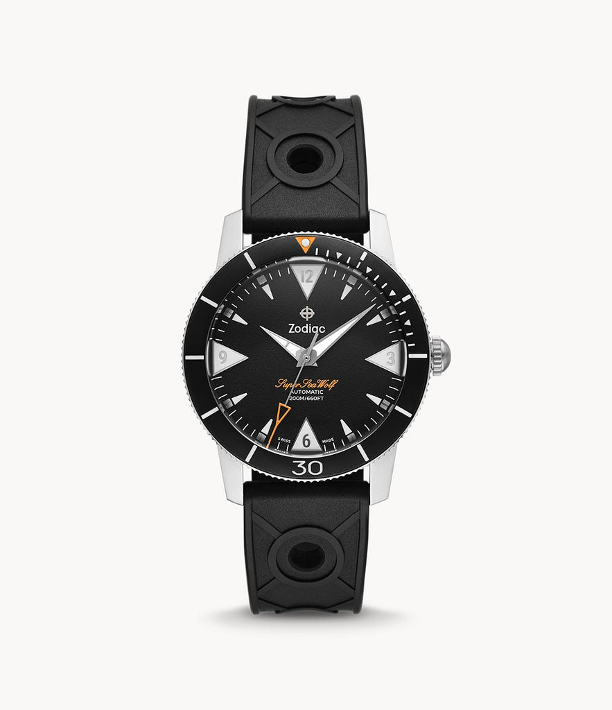 Acutonics アキュトニクス　 low zodiac Zodiac ZO9218 Super Sea Wolf Skin Diver - Exquisite Timepieces