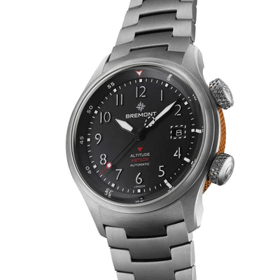 Bremont Altitude MB Meteor Orange Barrel Automatic – alt42-mt-ti-bkor-b