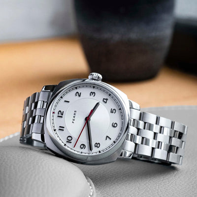 Fears Brunswick 40 Opaline Silver Automatic – BS24000A-Silver