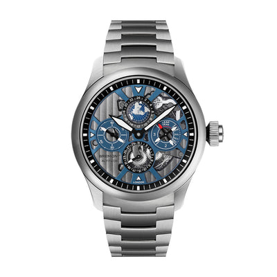 Bremont Altitude Skeletonised Perpetual Clendar GMT Limited Edition Stem Winding – ALT42-PER-TI-BLSKL-B