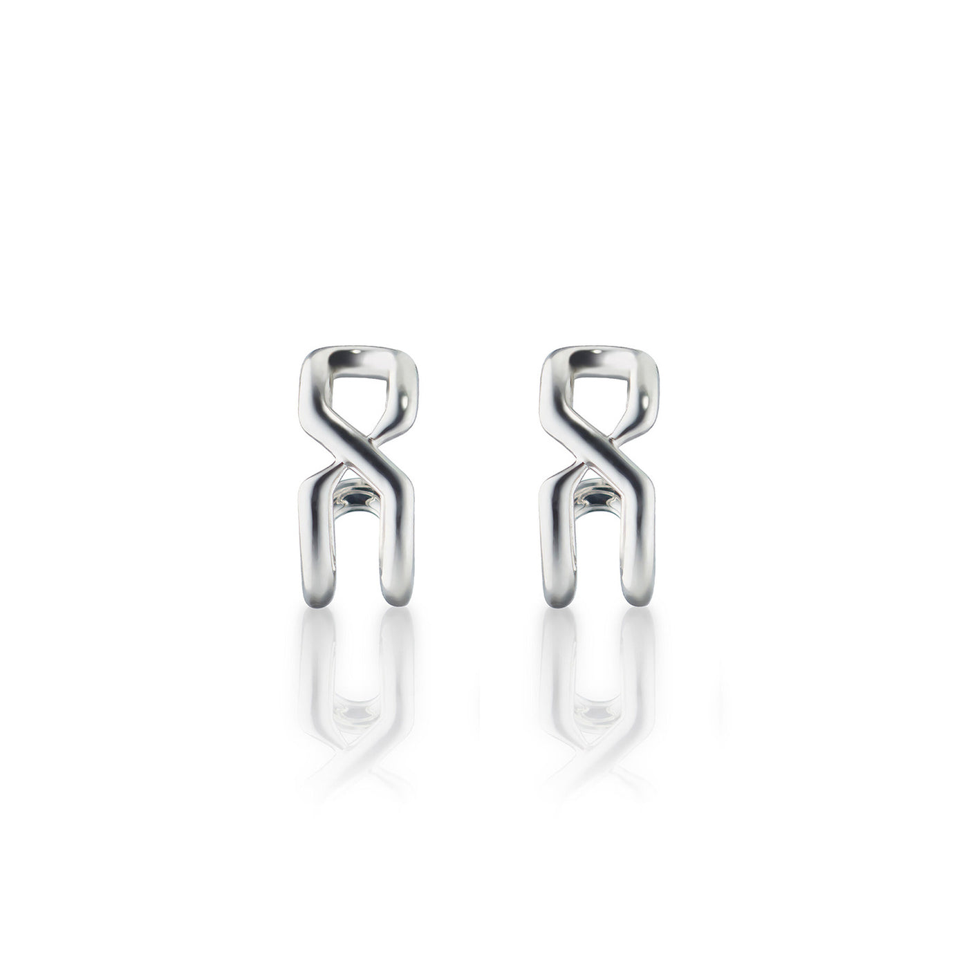 Monica Rich Kosann Sterling Silver “The Symbol” Small Infinity Earrings – 45067