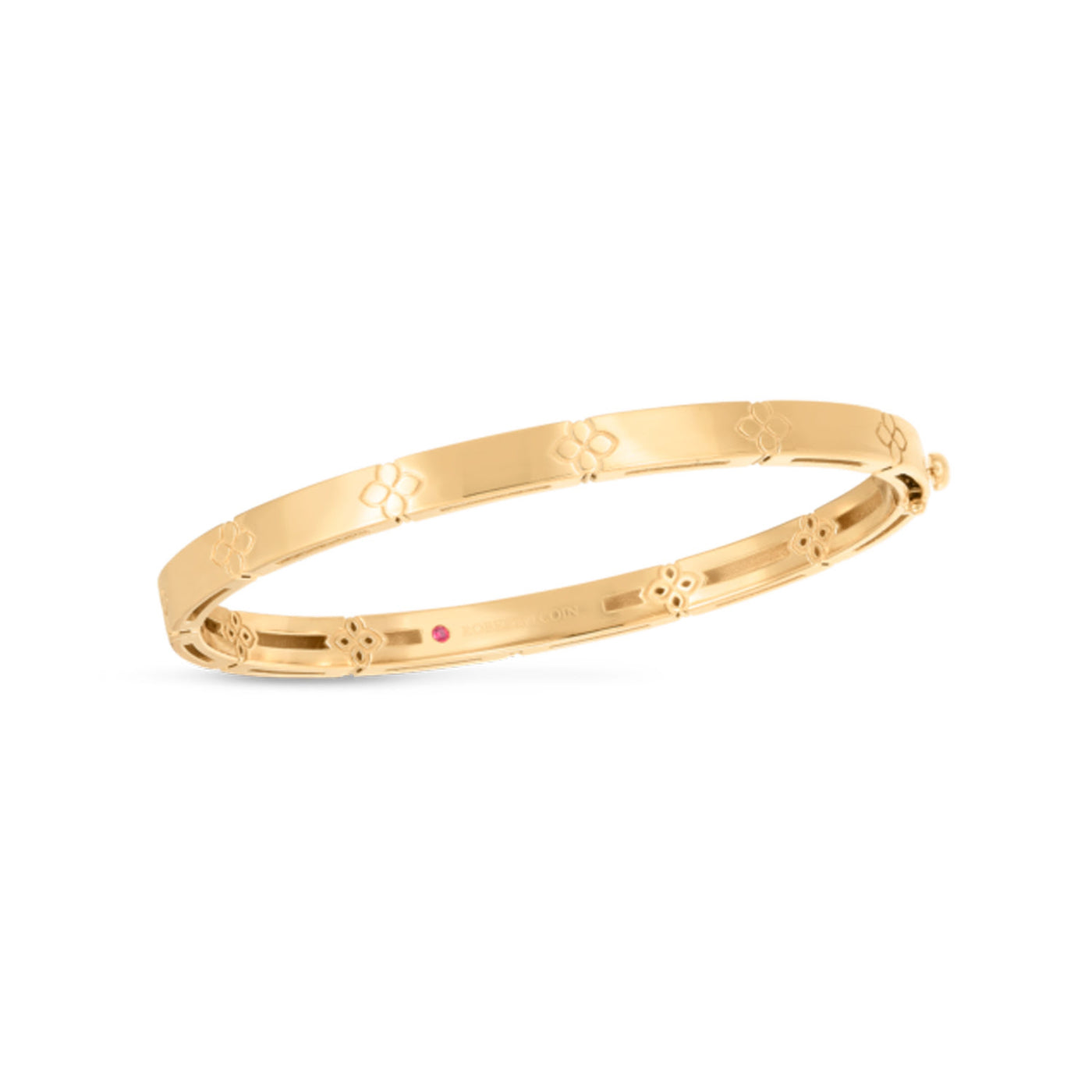Roberto Coin 18k Yellow Gold Love In Verona Classic Bangle – 7773203AYBA0