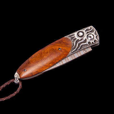 William Henry B05 Flame Hand-Engraved Knife