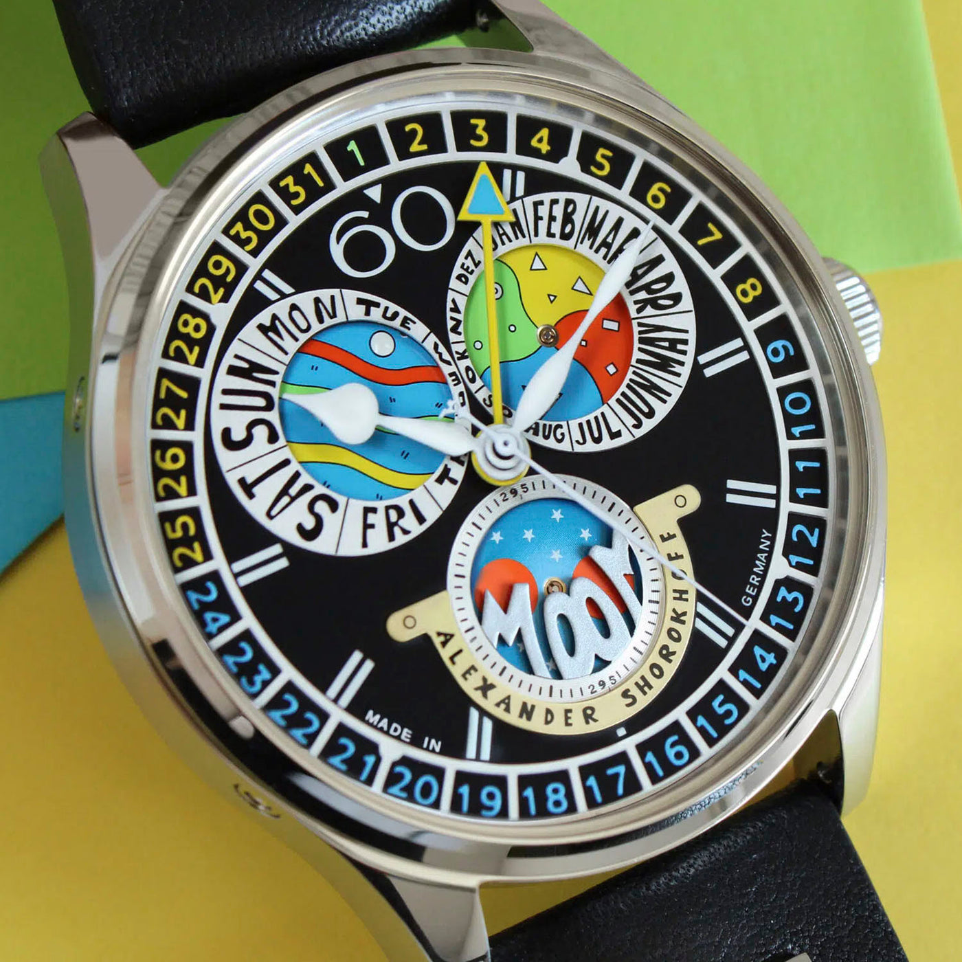 Alexander Shorokhoff Full Calendar Cadamomo Black Limited Edition Automatic – AS.VK-CDMM4