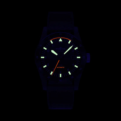 Fortis Flieger F-39 WERK 7 Mission Black Limited Edition Automatic – F4220028