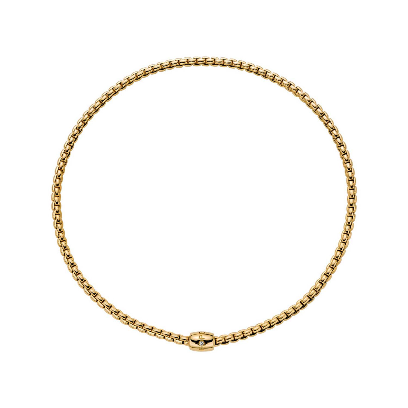 Fope 18k Yellow Gold Eka Classic Necklace – 07F01CX_BB_G_XGX_043