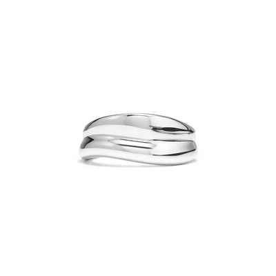 Judith Ripka Creations Sterling Silver Eros Sculptural Fashion Ring – JRSS0267-SLV-7