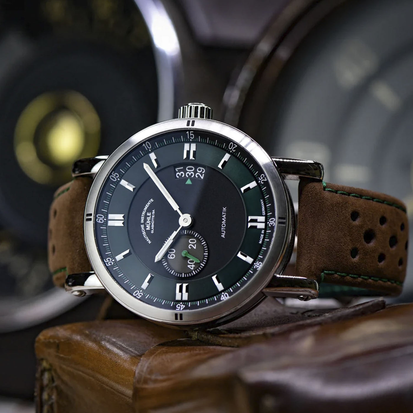 Mühle-Glashütte Teutonia Sport II Racing Green Automatic – M1-29-74-LB-B