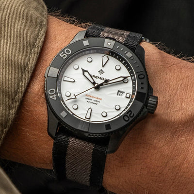 Bremont Supermarine Full Ceramic Polar White Automatic – sm43-dt-bkcer-wh-n-s