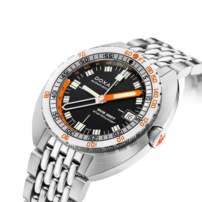 DOXA SUB 250T GMT Sharkhunter Automatic – 855.10.101.10