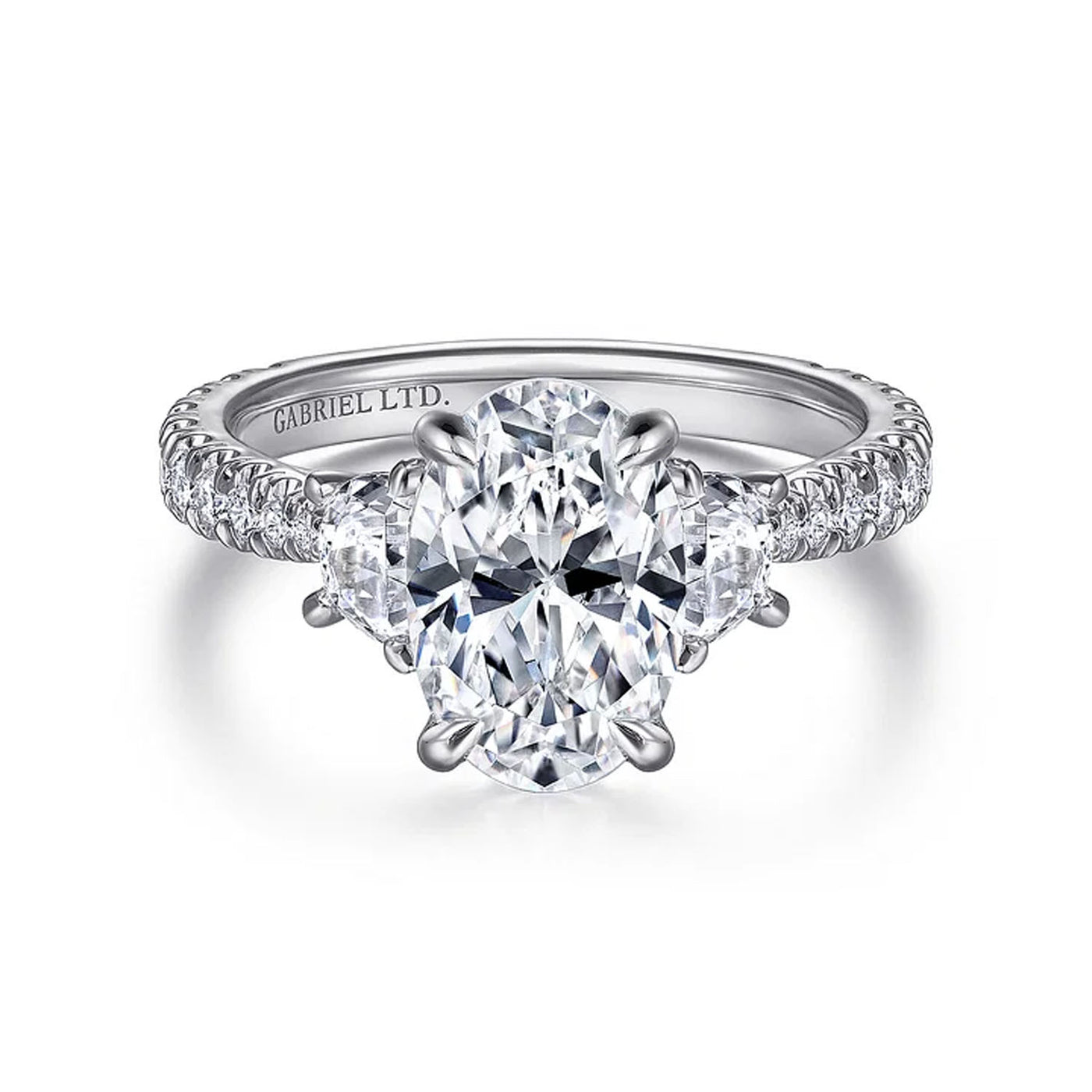 Gabriel & Co. Diamond Semi-Mount Engagement Ring – ER15347O8W83JJ.CSCZ