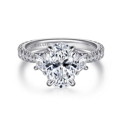 Diamond Semi-Mount Engagement Ring