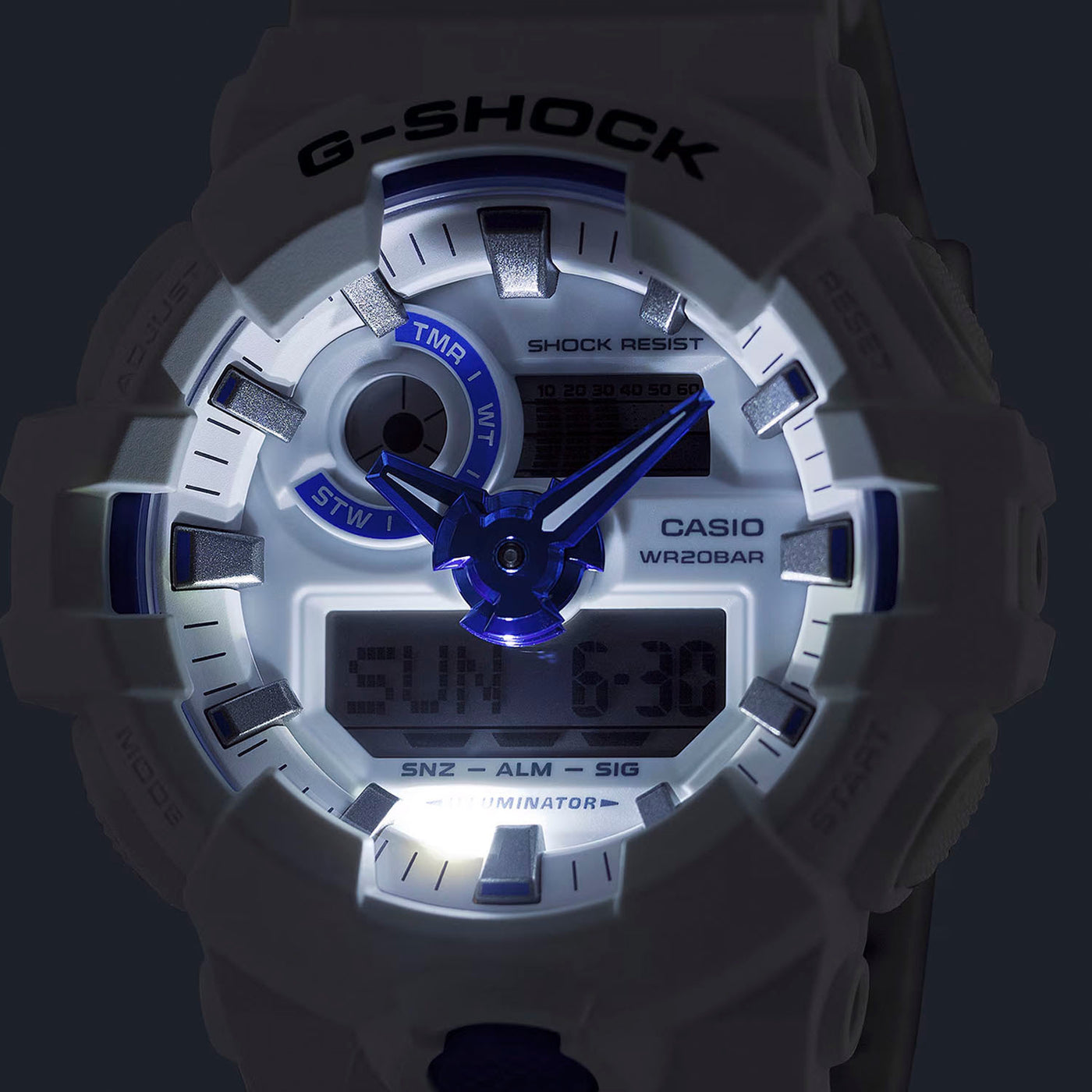 G-Shock GA-700 Series Analog-Digital Quartz – GA700HDS-7A