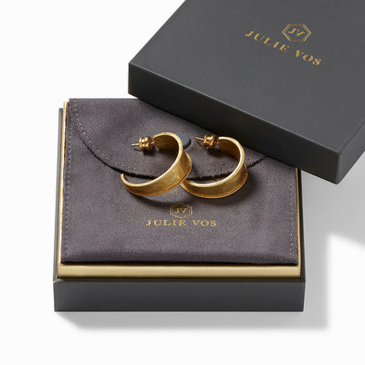 Colored Stone Earrings - Alternative Material