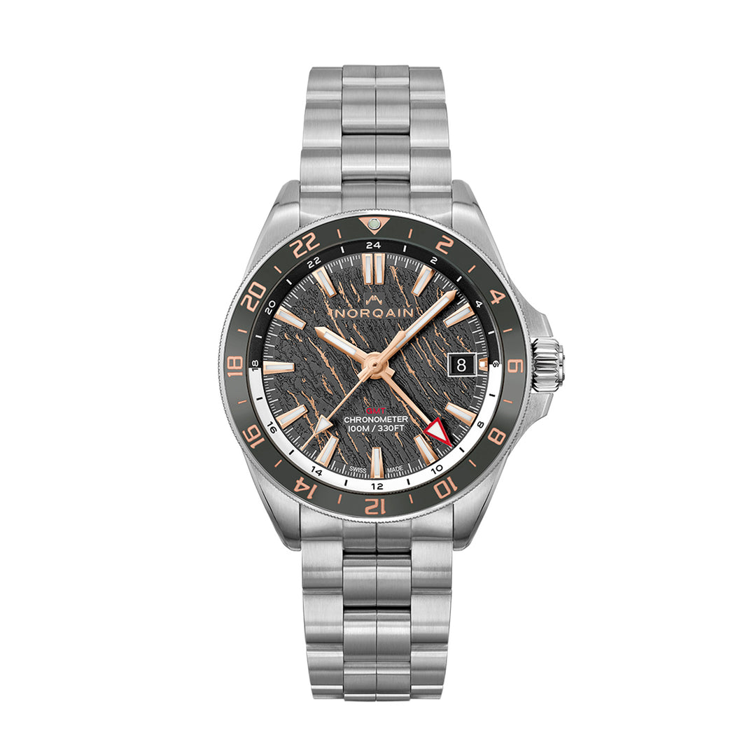 NORQAIN Adventure Neverest GMT Glacier Automatic – N1100.22S02.G01