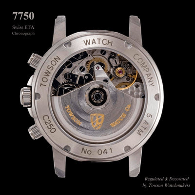 Towson Watch Company Triple Chronograph Automatic – C250