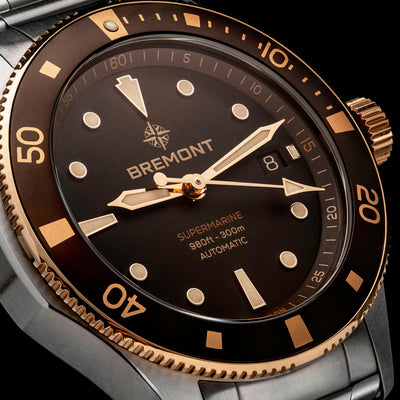 Bremont Supermarine 300M Date Brown Automatic – SM40-DT-BI-BR-B