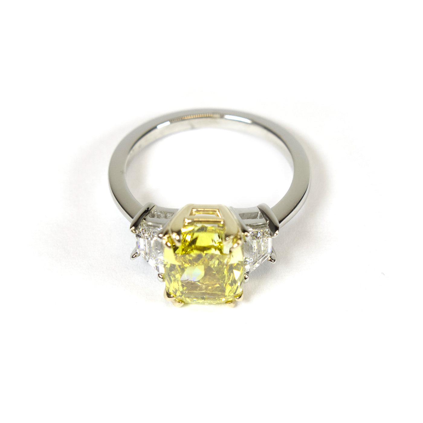Little Treasury 14k White & Yellow Gold Anniversary Ring