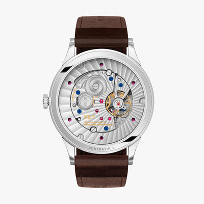 Nomos Glashütte Minimatik 39 Date Gold Stem Winding – 1251