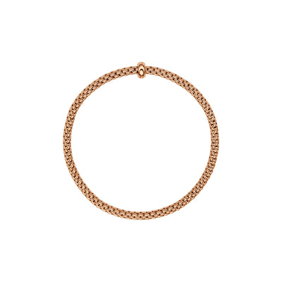 Fope 18k Rose Gold Prima Flex'It Stretch Bracelet – 01M08BX_BB_R_XRX_00M