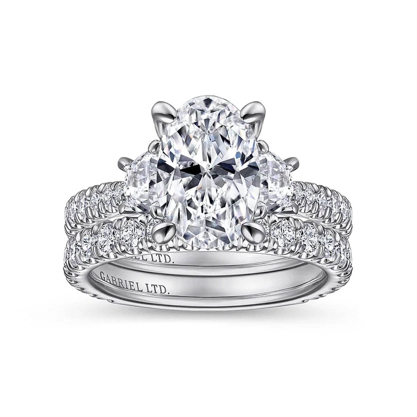 Gabriel & Co. Diamond Semi-Mount Engagement Ring – ER15347O8W83JJ.CSCZ