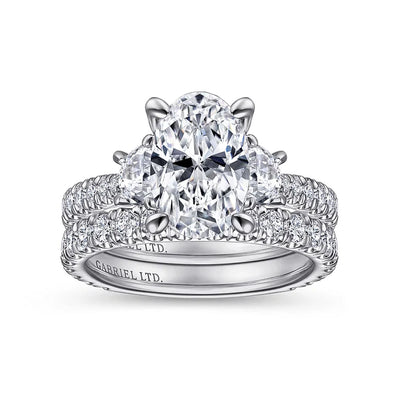 Gabriel & Co. Diamond Semi-Mount Engagement Ring – ER15347O8W83JJ.CSCZ