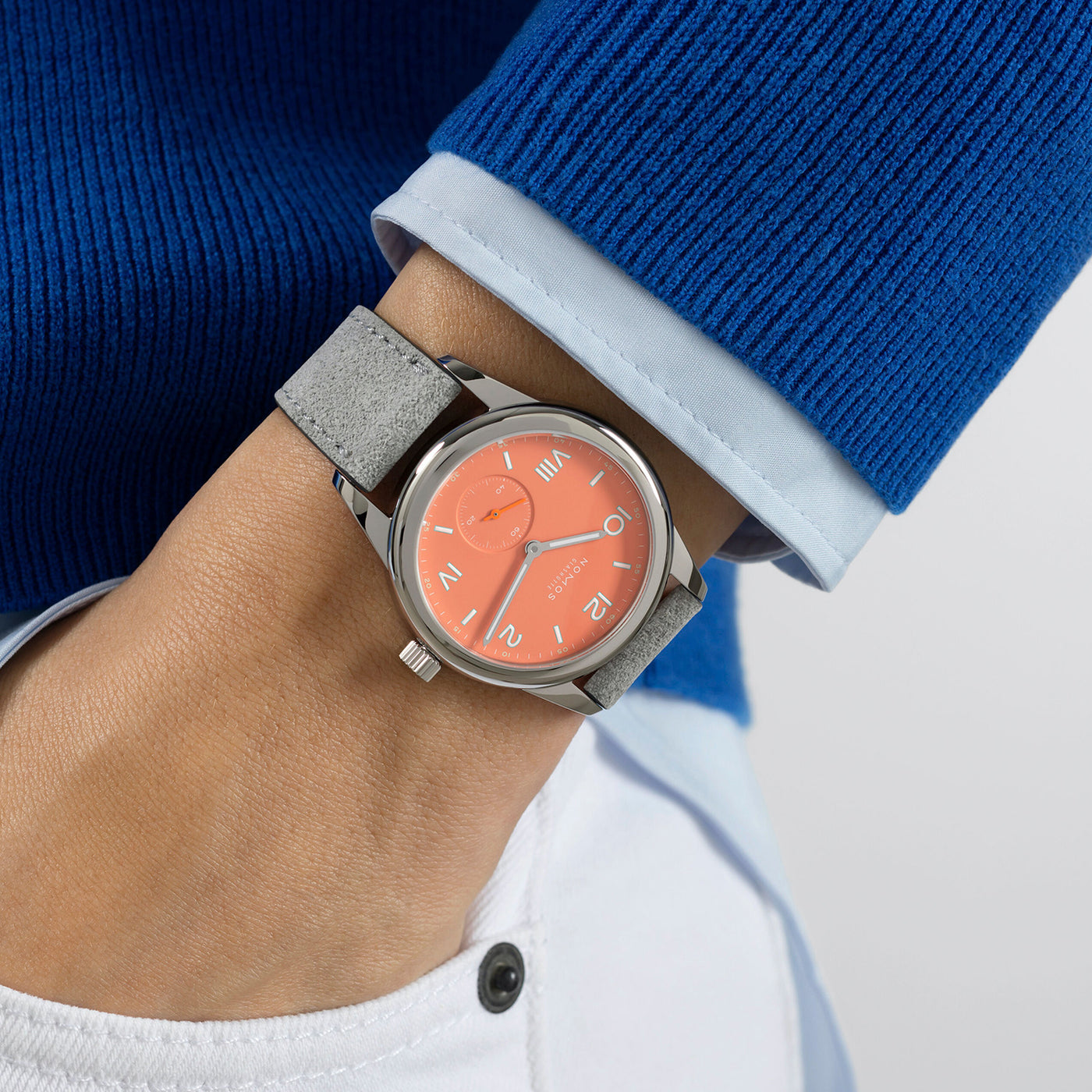 Nomos Glashütte Club Campus Cream Coral Automatic – 714