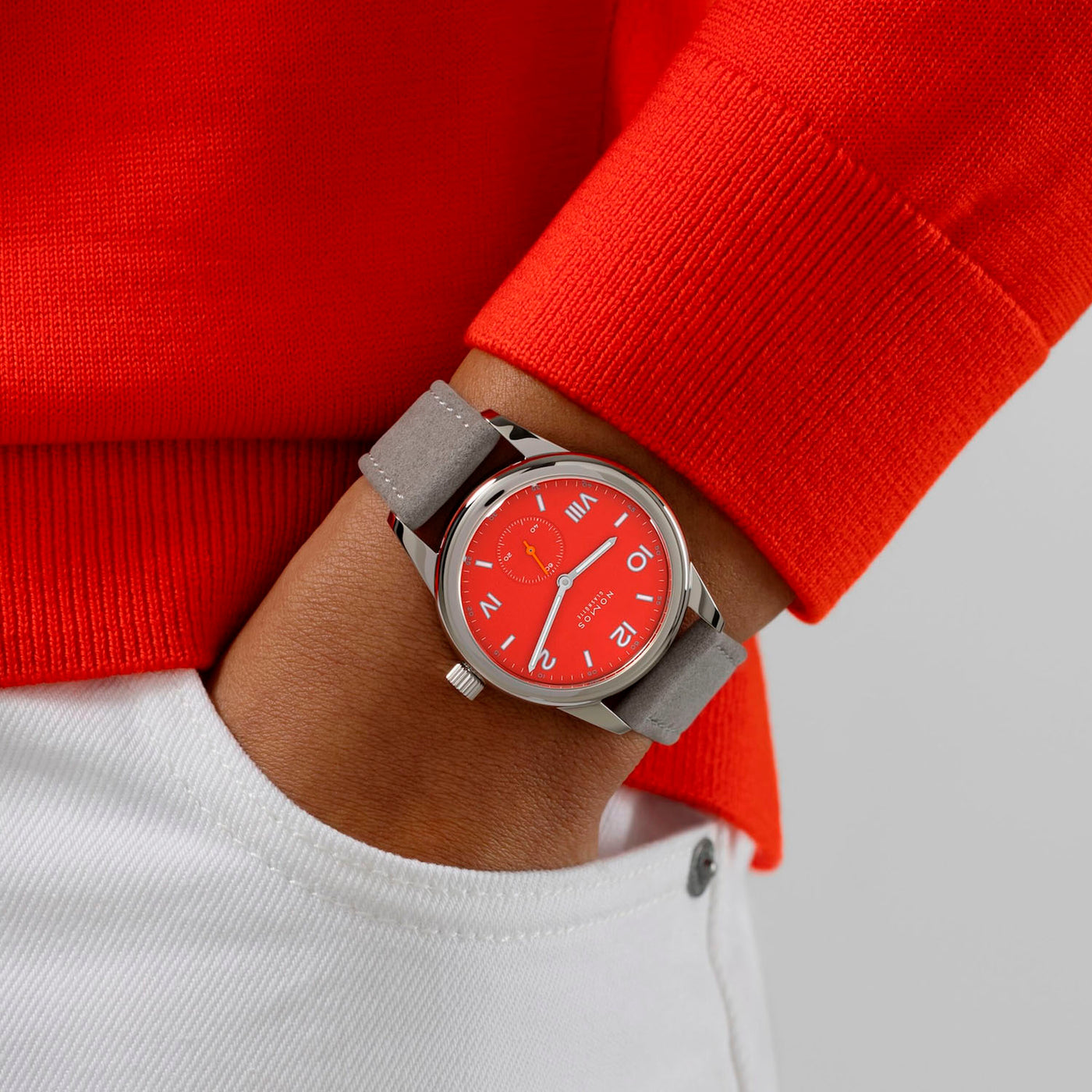 Nomos Glashütte Club Campus Nonstop Red Stem Winding – 716