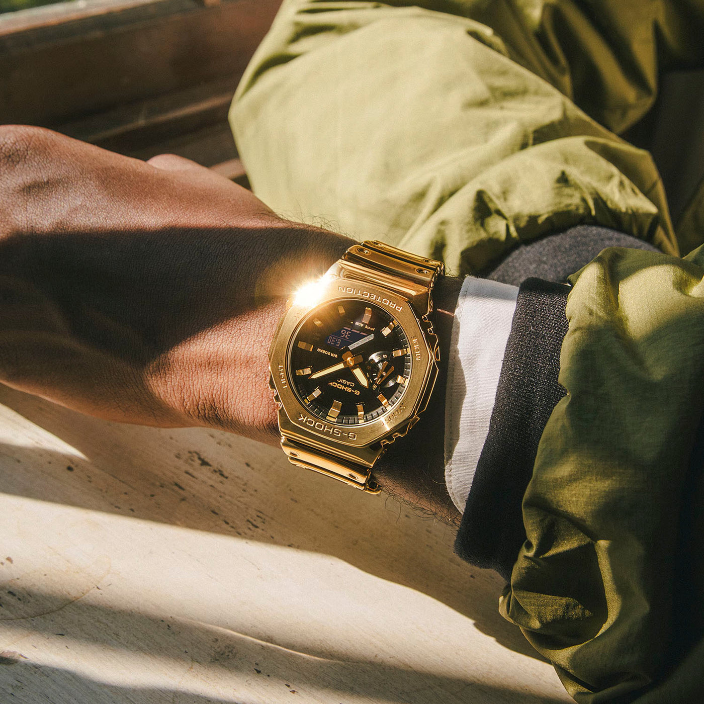 G-Shock G-Steel Quartz – GM-2100YMG-9A