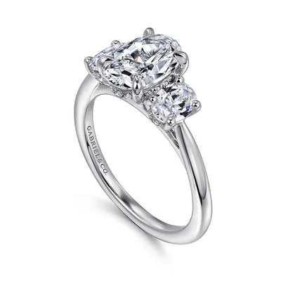 Diamond Semi-Mount Engagement Ring