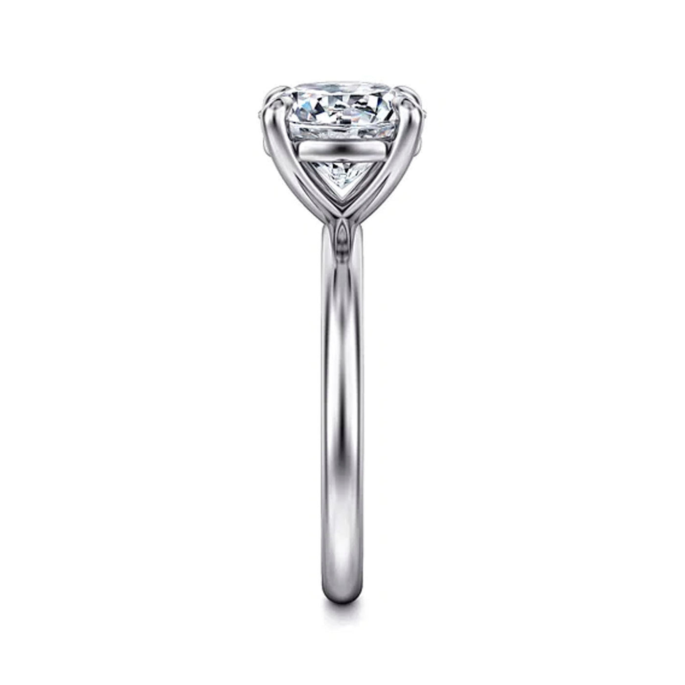 Gabriel & Co. 14k White Gold Gold Semi-Mount Ring – ER15619R12W4JJJ