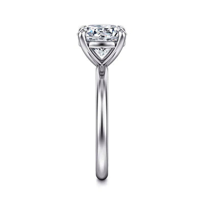 Gabriel & Co. 14k White Gold Gold Semi-Mount Ring – ER15619R12W4JJJ