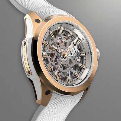 NORQAIN Wild One Skeleton Red Gold Limited Edition Automatic – N3001.07G01.W01.R01